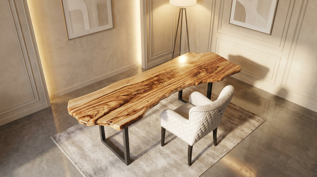 Live Edge Camphor Laurel Desk