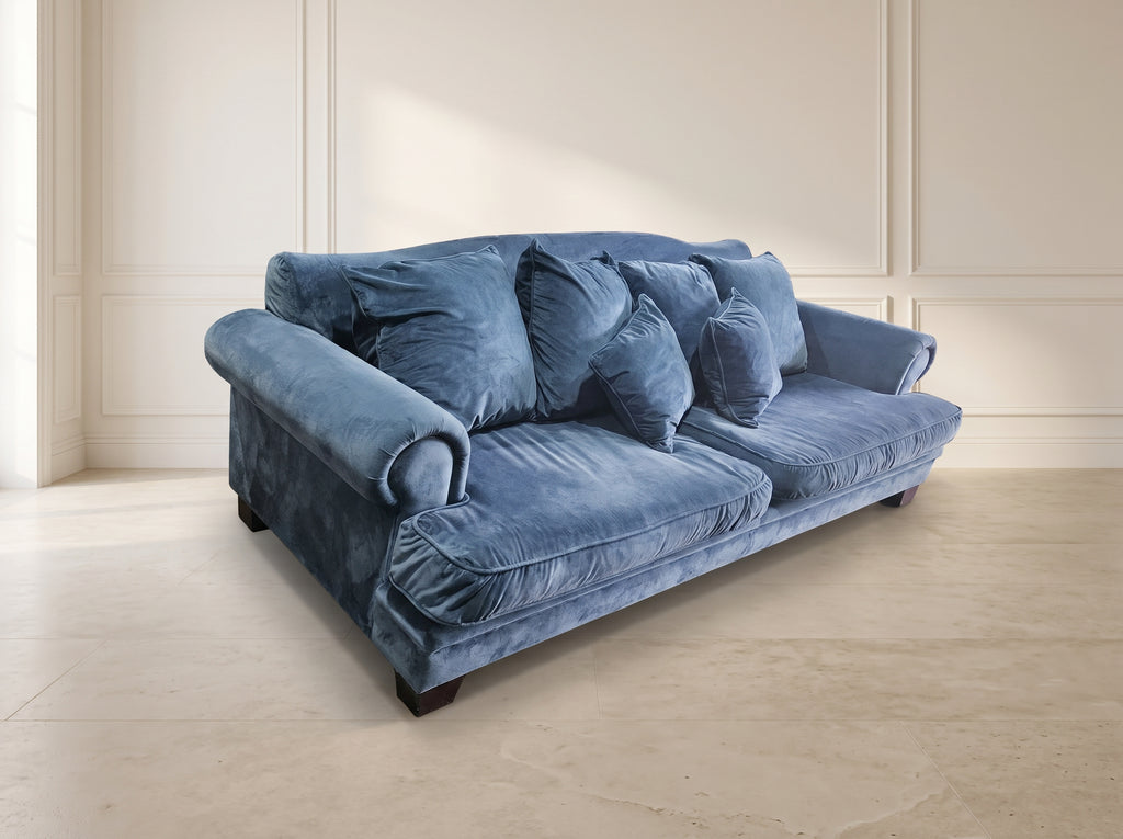 Early Settler Lisette Indigo 3.5 Seater Sofa (Pre-Loved)