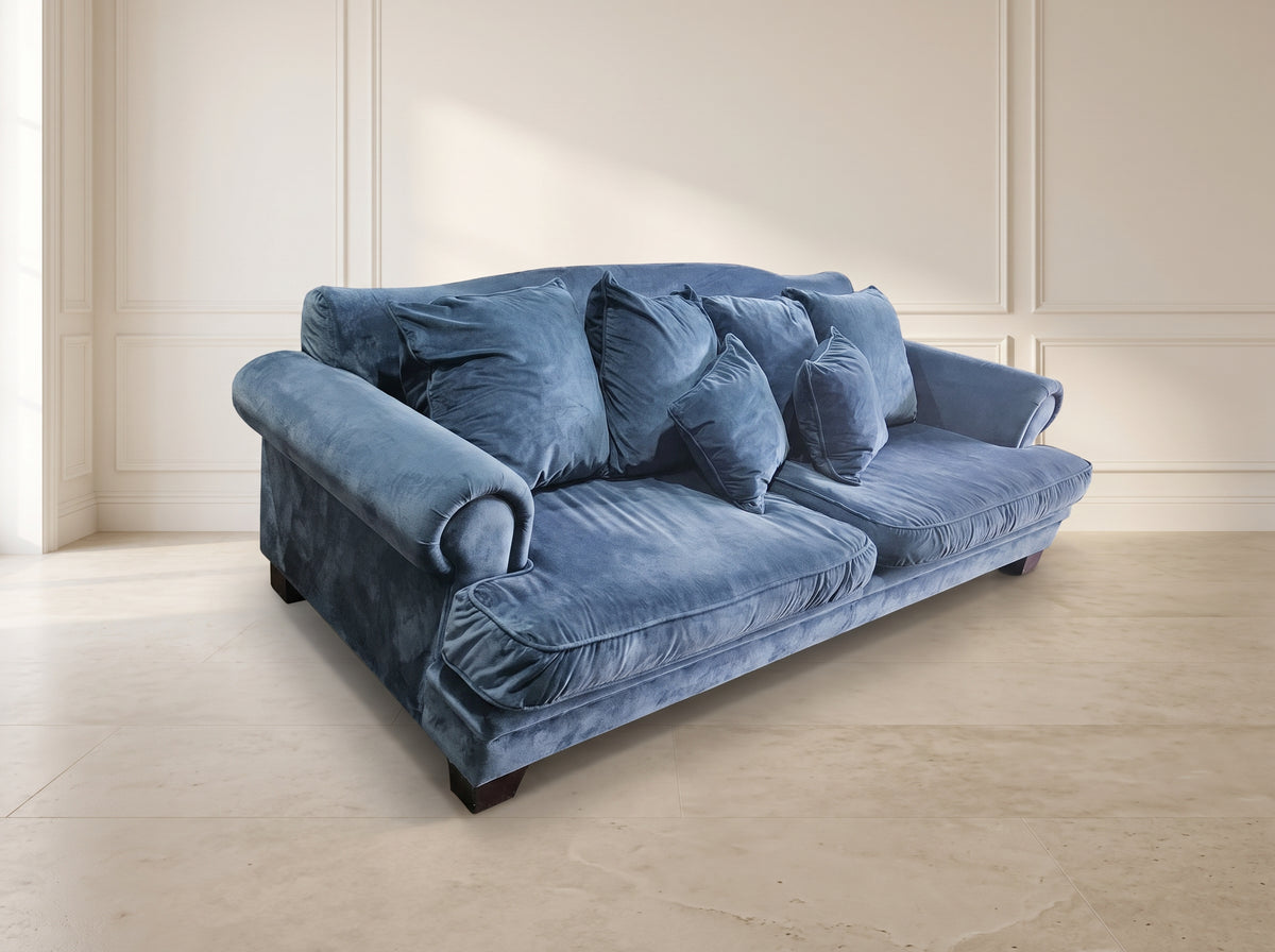 Early Settler Lisette Indigo 3.5 Seater Sofa (Pre-Loved)