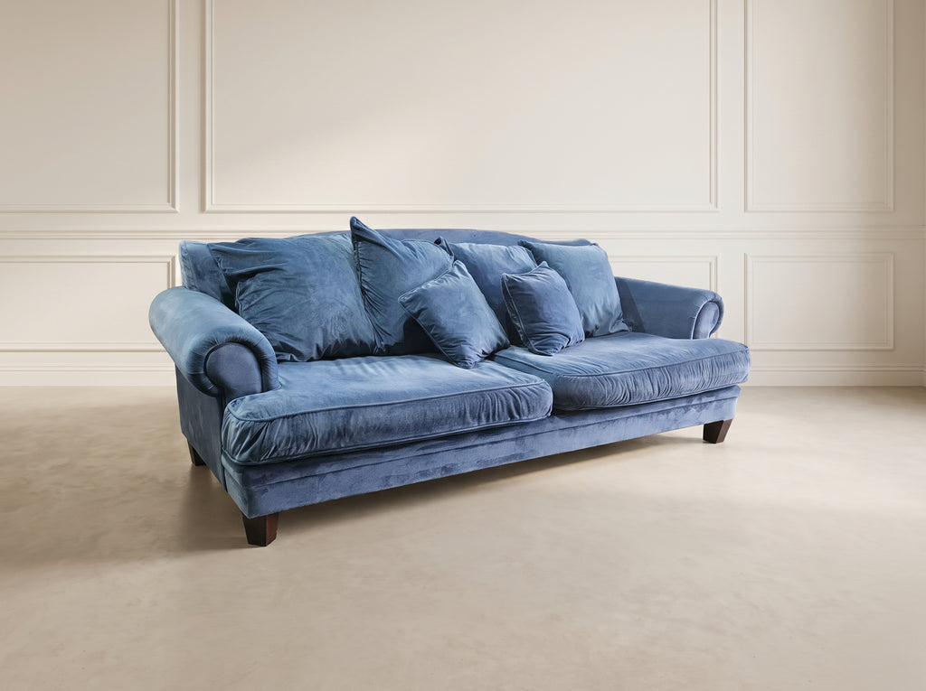 Early Settler Lisette Indigo 3.5 Seater Sofa (Pre-Loved)