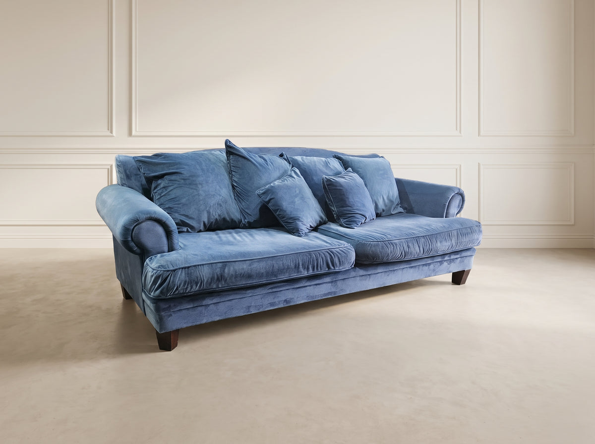 Early Settler Lisette Indigo 3.5 Seater Sofa (Pre-Loved)
